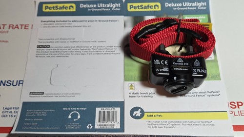 Petsafe dog ultralight collar - dog,