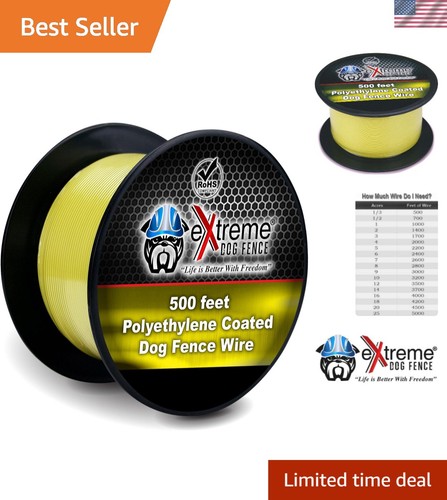 500ft durable dog - 500ft, fence