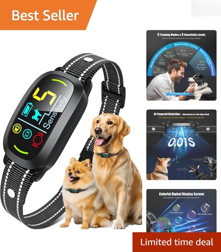 Smart bark collar for - smart,
